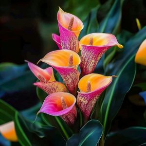 Калла Оникс купить по цене от 450р. в интернет-магазине «Посадика» с доставкой почтой в в Аргуне и по всей России – [изображение №1].